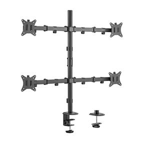 Monitoriaus laikiklis HiSmart Quad HS082437, 17-32", 9 kg