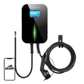 Elektromobilio įkrovimo stotelė Besen BS20, 5 m, 11 kW, juoda sp.