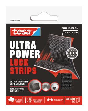 Kahepoolne kleeplint Tesa Ultra Power Lock, kahepoolne, 0.05 m x 25 mm