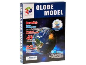 3D пазл Magic Puzzle Globe Model, 18.5 см x 17 см, 49 шт., многоцветный