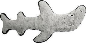 Rotaļlieta sunim, plīša manta Karlie Shark 48194, 48 cm, pelēka krās.