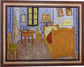 Pusle Trefl ArtFrame Vincent Van Gogh: Bedroom In Arles 37545, 31.5 cm x 47 cm, 500 tk, mitmevärviline