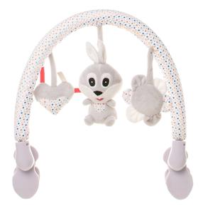 Vankrilelu 4Baby Hare R12, valge v./mitmevärviline