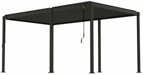 Pavėsinė Home4you Mirador-80, 3 x 5 m, tamsiai pilka sp.