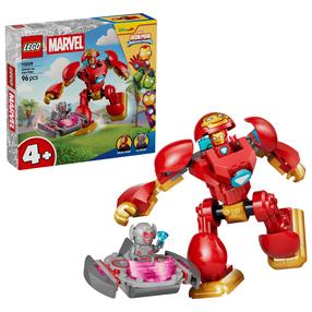Konstruktors LEGO® ǀ Marvel Iron Man and His Awesome Friends Ultrons pret Dzelzs vīru 11209, 96 gab.
