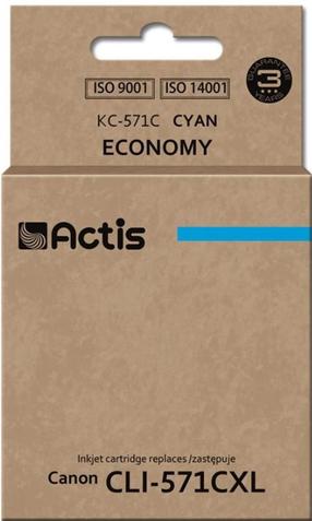 Rašalinio spausdintuvo kasetė Actis Standard KC-571C, mėlyna sp., 12 ml