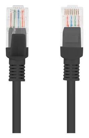 Laidas Lanberg Patch UTP CAT6 PCU6-10CC-2000-BK RJ-45 8P8C, RJ-45 8P8C, 20 m, pilka sp.