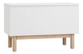 Mänguasjade kast, mänguasjade jaoks Pinio Miloo, valge, 42.5 x 90.6 x 58.8 cm