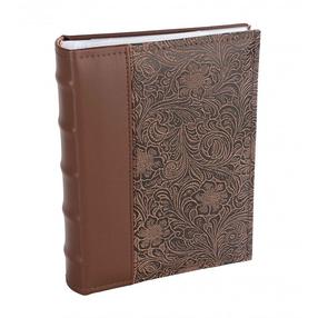 Альбом для фотографий Victoria Collection B 10x15/200M Flower-4, коричневый цв.