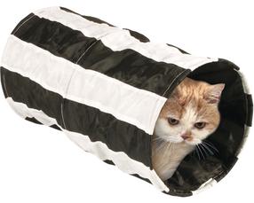 Žaislas katei Karlie Flamingo Feline Cruiser 33160, balta sp./juoda sp., 50 cm
