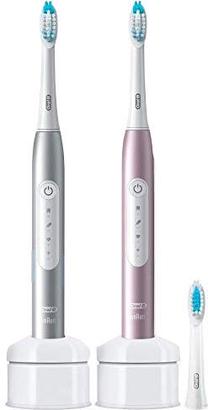 Elektrinis dantų šepetėlis Braun Oral-B Pulsonic Slim Luxe 4900, balta sp.