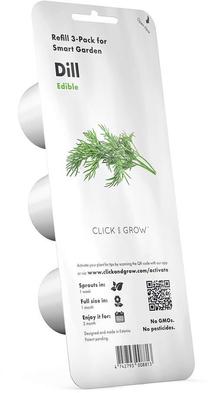 Išmanios daigyklos sėklos Click & Grow, krapai, 40 g, 3 vnt.