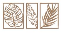 Sienos dekoracija Wallity Leaf 2, 80 cm x 38 cm