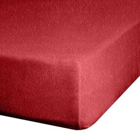 Paklodė Design 91 Frotte, raudona sp., 140 x 200 cm, su guma