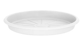 Lėkštelė vazonui Domoletti STTE0040-110, balta sp., 40 cm