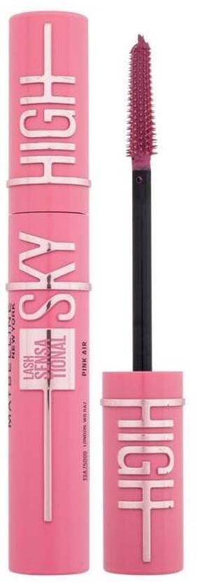 Blakstienų tušas Maybelline Lash Sensational Sky High, 7.2 ml, pink air sp.