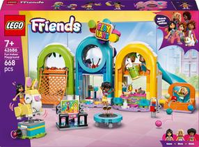 Prekė su pažeista pakuote. Konstruktorius „LEGO® Friends“ Smagi namų žaidimų aikštelė Žaidimo vaidmenimis rinkinys 42686, 668 vnt.