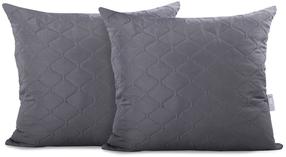 Pagalvės užvalkalas Restilo Axel, pilka, 60 cm x 50 cm