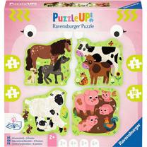 Dėlionė, ferma Ravensburger Up! Animals, įvairių spalvų, 28 vnt.