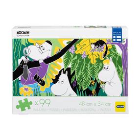 Dėlionė Martinex Moomin At the Pond, 34 cm x 48 cm, 99 vnt., įvairių spalvų