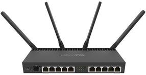 Maršrutizatorius MikroTik RB4011iGS+5HacQ2HnD-IN, juoda sp.