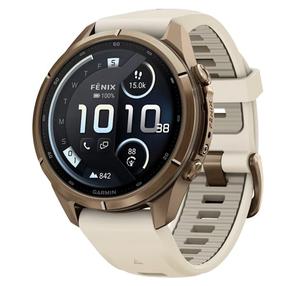 Умные часы Garmin Fenix 9 Pro 43mm inReach 010-04335-21, gold titanium цв.