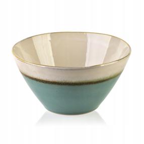 Bļoda Mondex Basic Nature, tirkīza krās., 15 cm, 0.6 l
