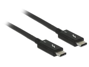 Įkrovimo laidas Delock 84847, USB-C, 200 cm, juoda sp.