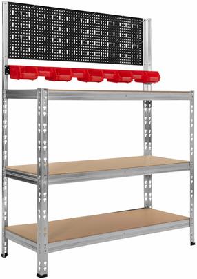 Sandėliavimo lentyna Springos HA5276, 101 cm x 40 cm x 136 cm, 620 kg
