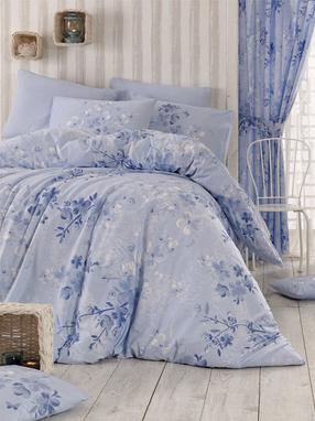 Комплект постельного белья Mijolnir Double Quilt Cool In My Shoes 172PRL2251, синий цв., 50 x 70 cm, 200 x 220 cm