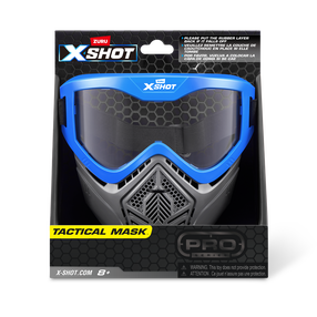 Komplekts lomu spēlei, maska XSHOT Tactical 36776, zila krās./melna krās.