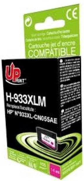 Tindiprinteri kassett Uprint H-933XLM-UP, punane v.