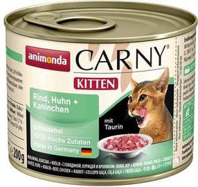 Šlapias kačių maistas Animonda, jautiena/triušiena/vištiena, 0.2 kg