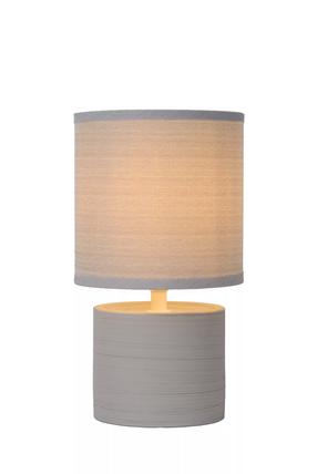 Stalinis šviestuvas Lucide Greasby 47502/81/36, E14, 40W, pilka sp./pilka sp.