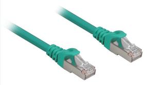 Провод Sharkoon RJ45 CAT.6a SFTP LSOH RJ-45, RJ-45, 0.5 м, зеленый цв.