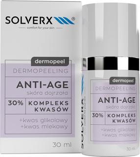 Скраб для лица Solverx Dermopeel Dermopeeling, 30 мл