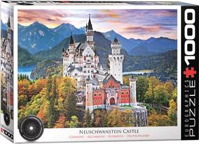 Пазл Eurographics Neuschwanstein Castle Germany, 67.6 см x 48.9 см, 1000 шт., многоцветный