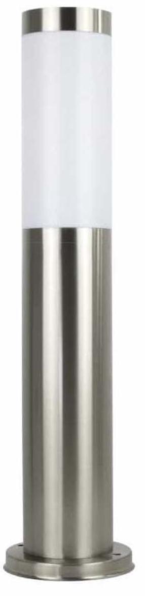 Pastatomas lauko šviestuvas Su-Ma Inox ST, 40W, E27, IP44, sidabro sp., 7.5 cm x 45 cm