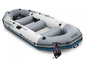 Надувная лодка Intex MARINER 4 Boat Set, 37.2 кг, 328 см x 148 см x 48 см