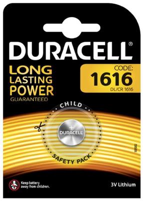 Baterijas Duracell, CR1616, 3 V