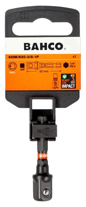 Adapteris Bahco 66IM/K50-3/8-1P, 50 mm, 1/4"