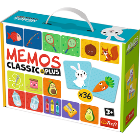 Lauamäng Trefl Memo Classic Plus Logic 02272T