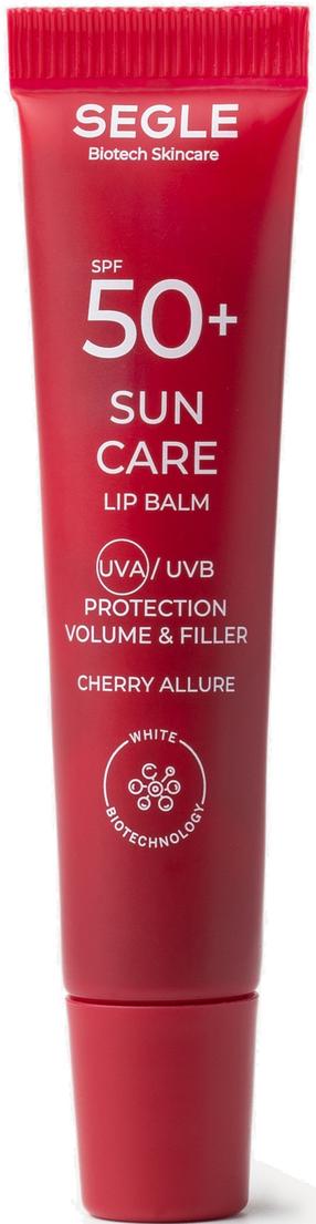 Huulepalsam, värviga Segle Cherry Allure SPF50+, 7 ml