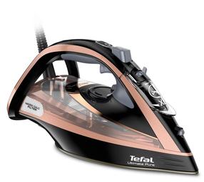 Lygintuvas Tefal Ultimate Pure FV9845, aukso sp./juoda sp.