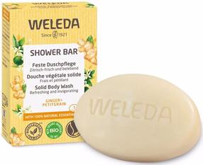 Muilas Weleda Shower Bar Ginger + Petitgrain, 75 g