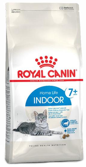 Sausas kačių maistas Royal Canin Indoor +7, vištiena, 1.5 kg