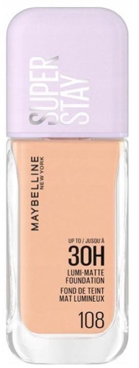 Grima bāze Maybelline SuperStay Lumi-Matte Foundation, 108, 30 ml