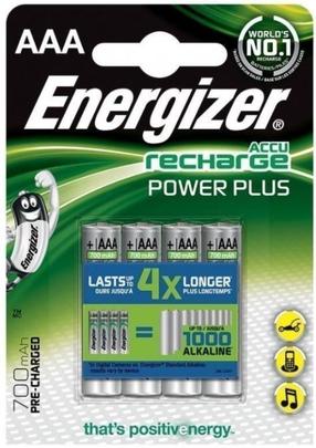 Įkraunamas elementas Energizer, 4 vnt.