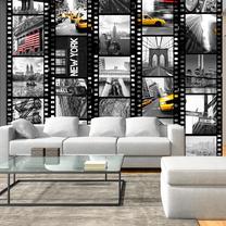 Tapetai Artgeist Ny - Diversity (Collage) WSR10M756-P, 1000 cm x 50 cm