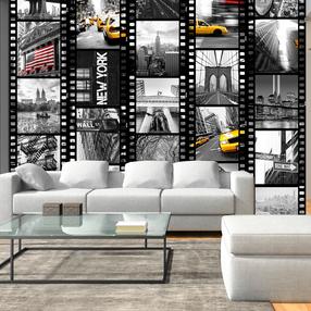 Tapetes Artgeist Ny - Diversity (Collage) WSR10M756-P, 1000 cm x 50 cm